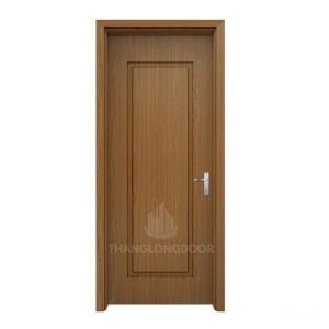 Cửa gỗ nhựa composite huỳnh âm H01